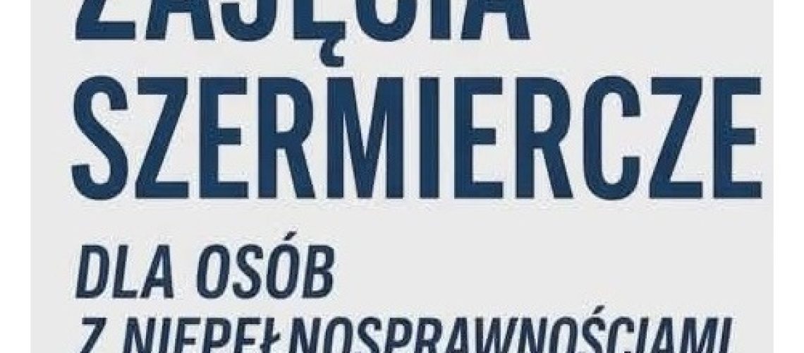 plakat - zajęcia niepełnosprawni - miniatura